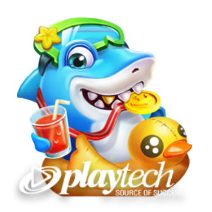 TAYOPH underwater fishing gameplay showing players aiming and shooting at colorful sea creatures in real time