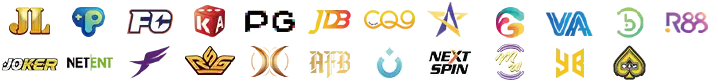 TAYOPH games providers section displaying multiple trusted online casino game providers supporting