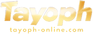 TAYOPH online casino logo featuring a modern design representing login